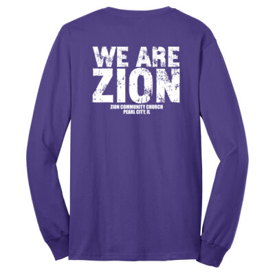 Zion Community Church Logo 1 - Long Sleeve Core Blend Tee Thumbnail
