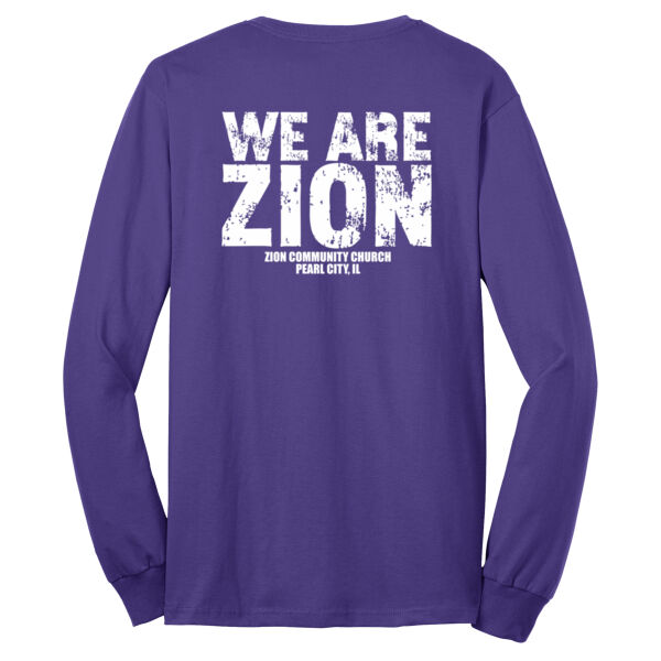 Zion Community Church Logo 1 - Long Sleeve Core Blend Tee Thumbnail