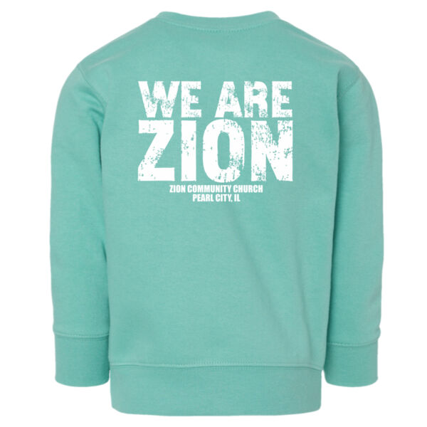 Zion Community Church Logo 1 - Toddler Fleece Crewneck Sweatshirt Thumbnail