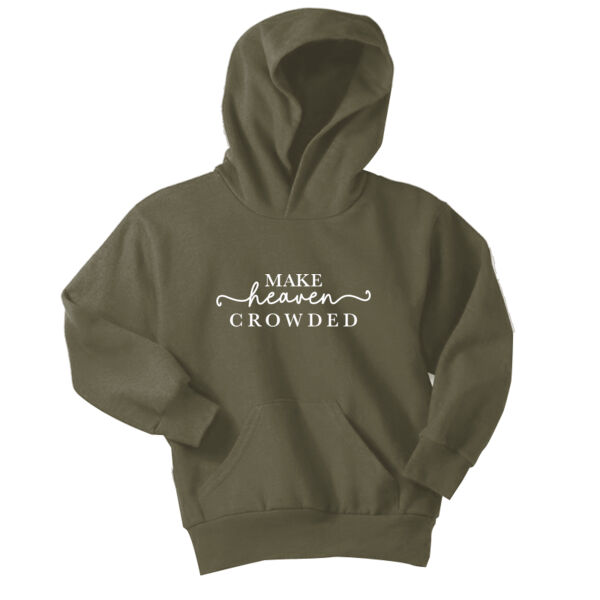 Zion Community Church Logo 2 - Youth Core Fleece Pullover Hooded Sweatshirt - Youth Core Fleece Pullover Hooded Sweatshirt Thumbnail