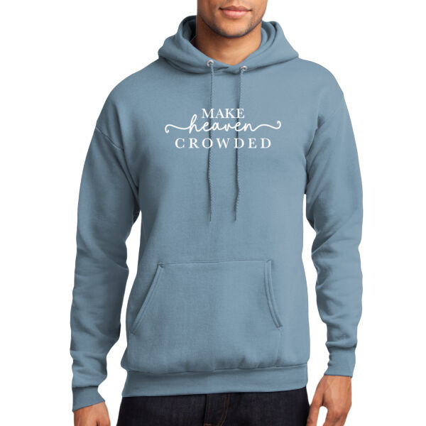 Zion Community Church Logo 2 - Core Fleece Pullover Hooded Sweatshirt Thumbnail