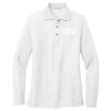 Women's Silk Touch Long Sleeve Polo Thumbnail
